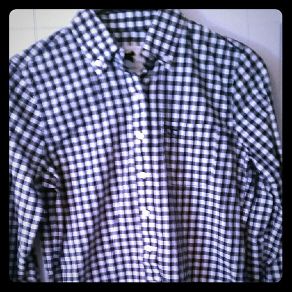 Gilly hicks plaid button up - Picture 1 of 3