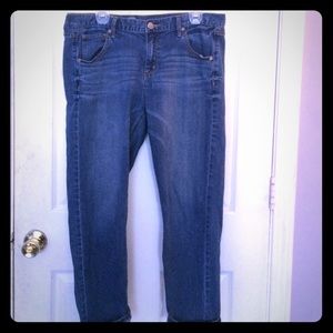 Cropped Boyfriend Jeans ‼️