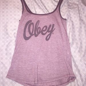 Obey tank top !!