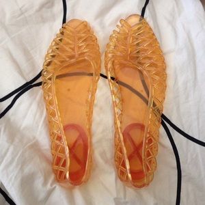 AA Flat Lattice Jelly Flats