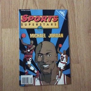 sports superstars comics Michael Jordan