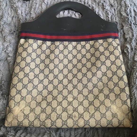 100% Authentic 80's Vintage Gucci Bag