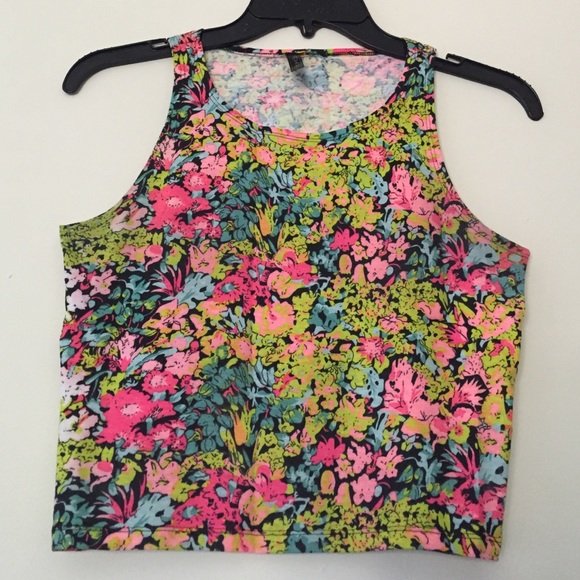 Floral Crop Top