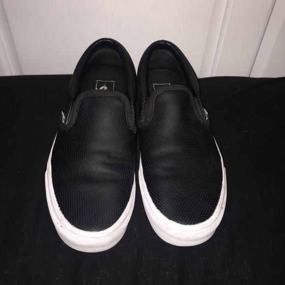 VANS PERF LEATHER SLIP ON