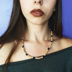 Hand beaded necklace