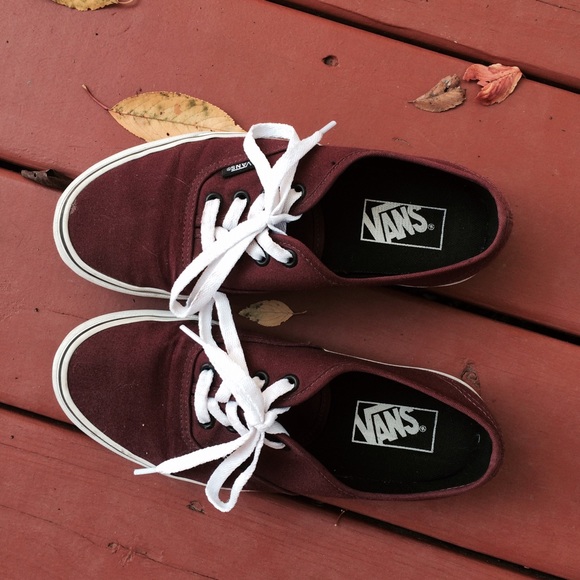 Vans Shoes - 🚫SOLD🚫 Maroon Vans