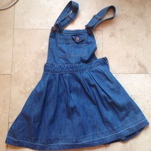 Denim Overall Dress