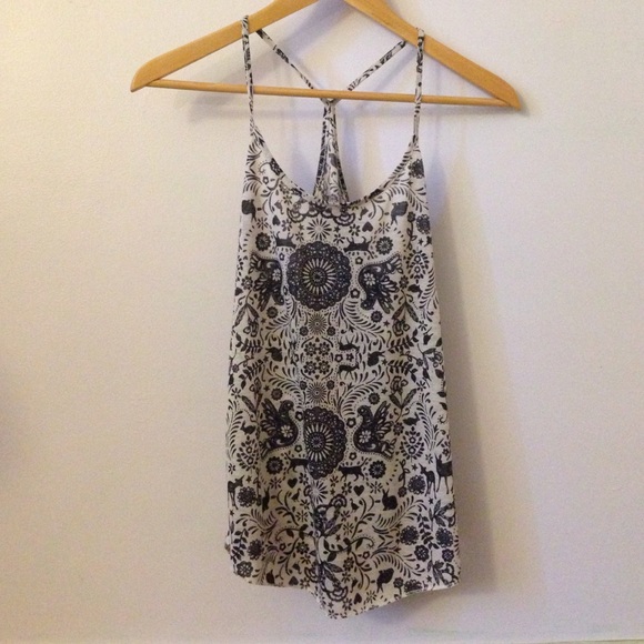 cute printed tanktop