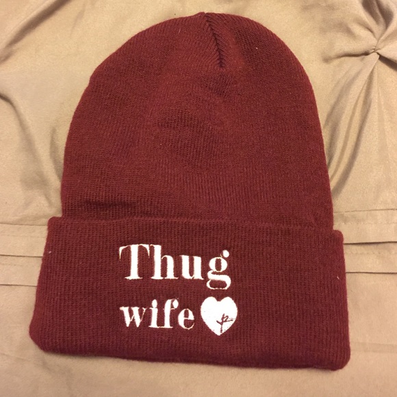 🚫🚫SOLD🚫🚫Young and Reckless Thug Wife beanie
