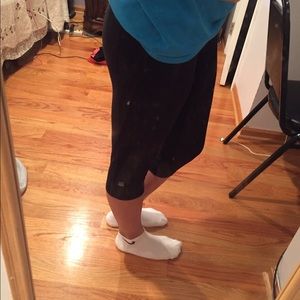 VS crop leggings!