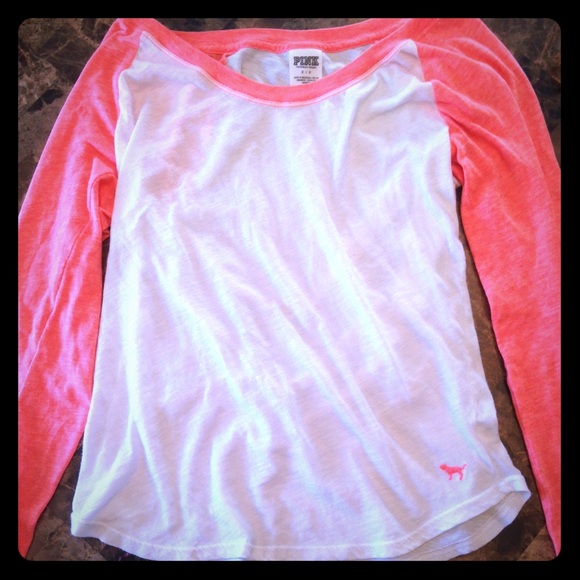 Victoria's Secret love pink long sleeve tee