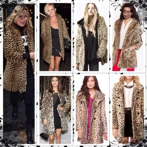 Fabulous Forever 21 Faux Leopard Coat!!