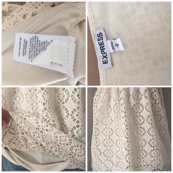 {Express} Eyelet Top - Picture 3 of 4