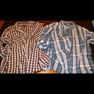 Plaid tops men