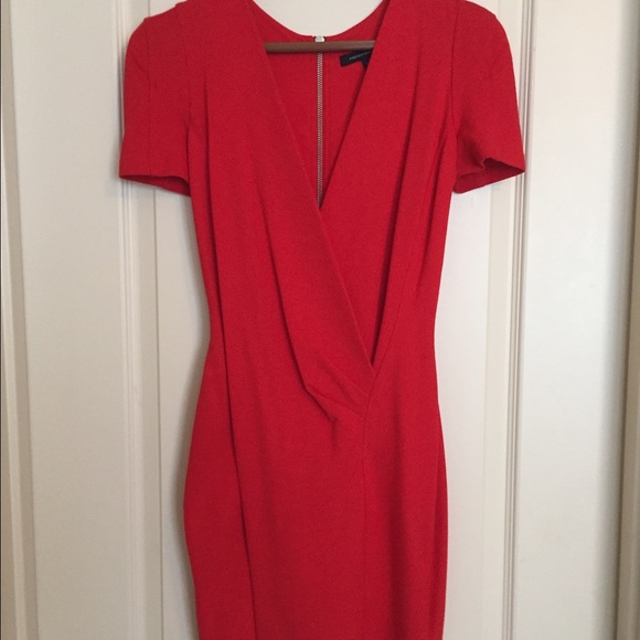 French Connection Dress Red - Picture 1 of 2