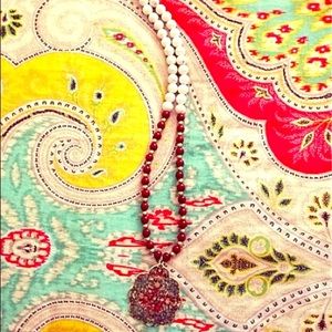 Handmade beaded necklace