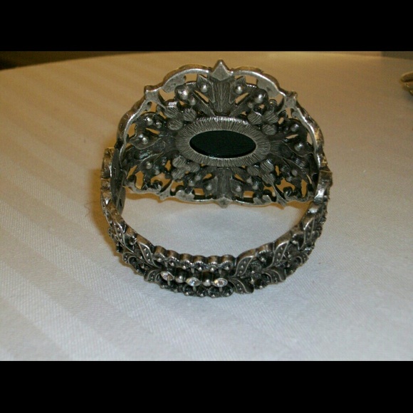 Large Stone-Encrusted Bracelet - Picture 3 of 4