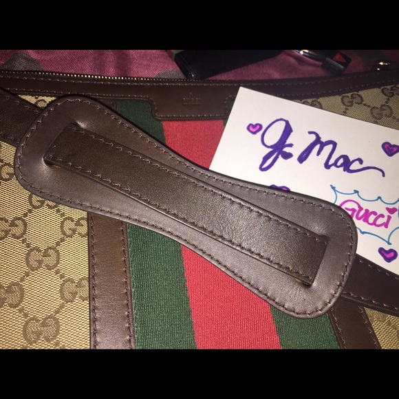 ❌SOLD❌Gucci Vintage Web Crossbody - Picture 3 of 4