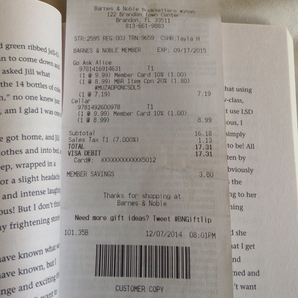 "Go ask Alice" book - Picture 2 of 3