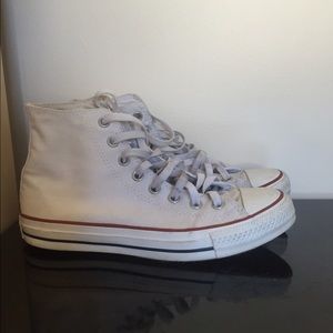 White High Top Converse