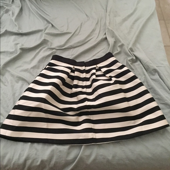 Short Striped Skirt