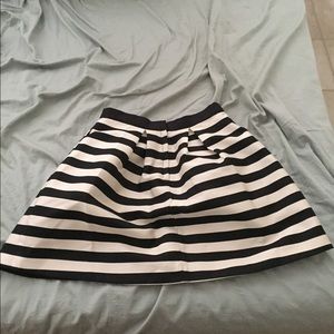 Short Striped Skirt