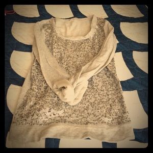 Sequin sweatshirt
