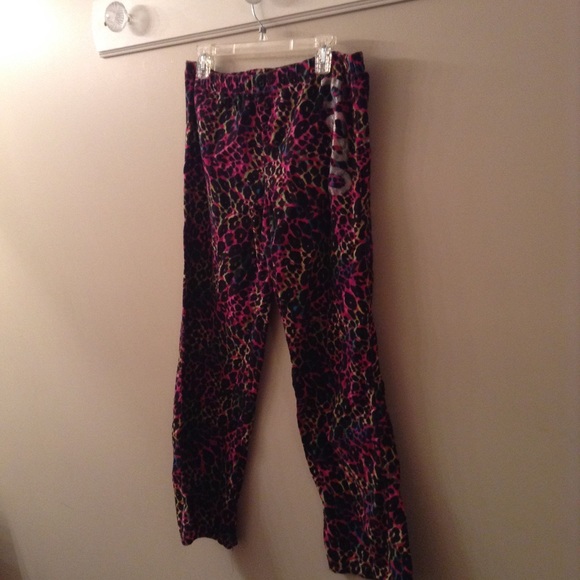 Aeropostale leopard pajama pants