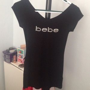 Bebe black original shirt! Super cute