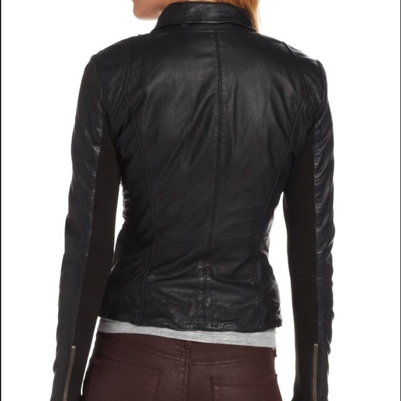 Muubaa Sirius leather jacket sz 10 UK/6 US - Picture 4 of 4