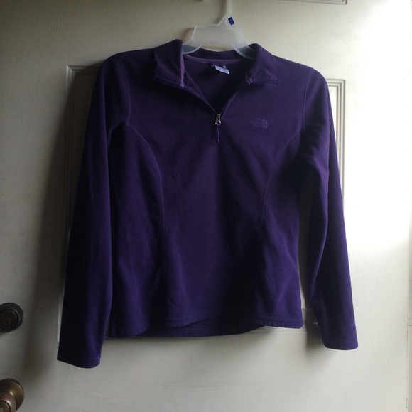 The North Face Sweaters - Purple north face pullover