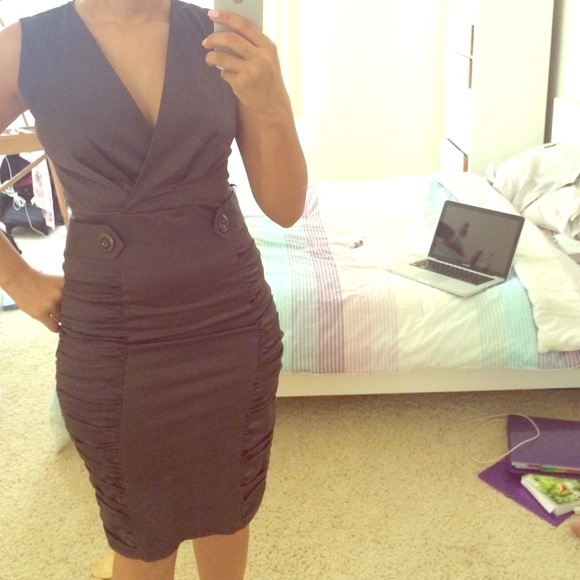 Gray dress