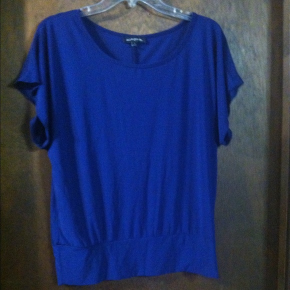 Royal blue top
