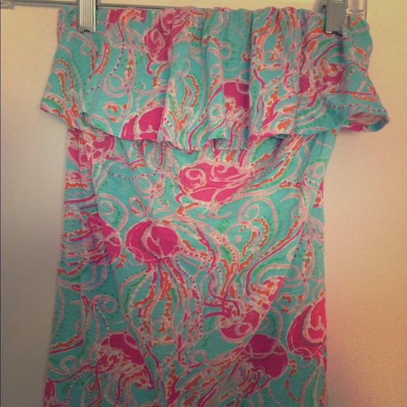 Lilly Pulitzer Strapless Tank
