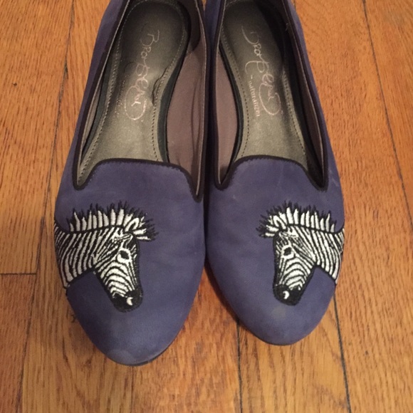 Zebra loafers