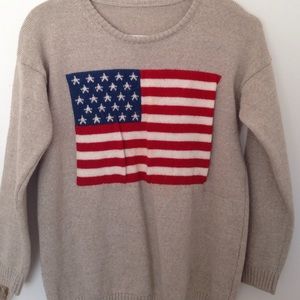 Brandy Melville american flag sweater!