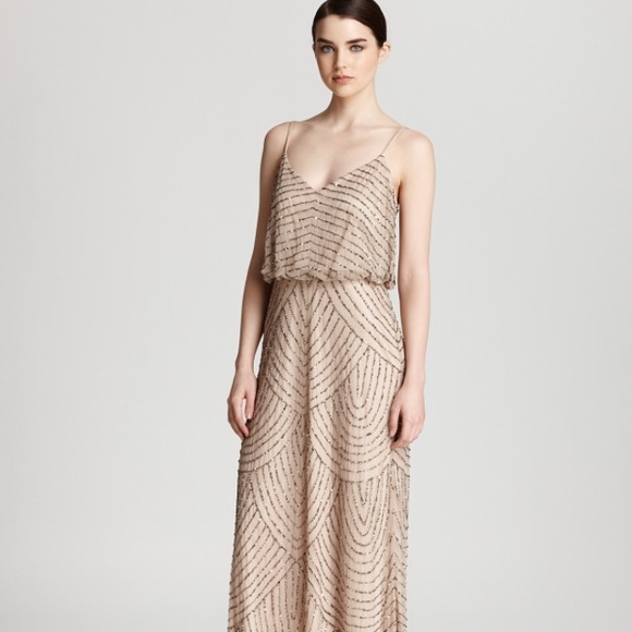 Adrianna Papell Beaded Gown