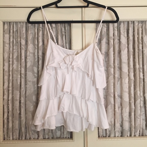 Rebecca Taylor ruffle tank