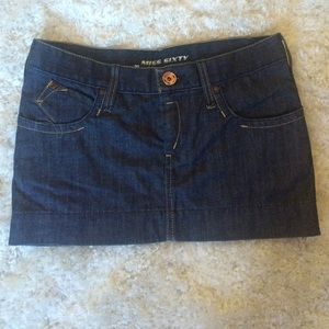 Mini jean skirt by Miss Sixty