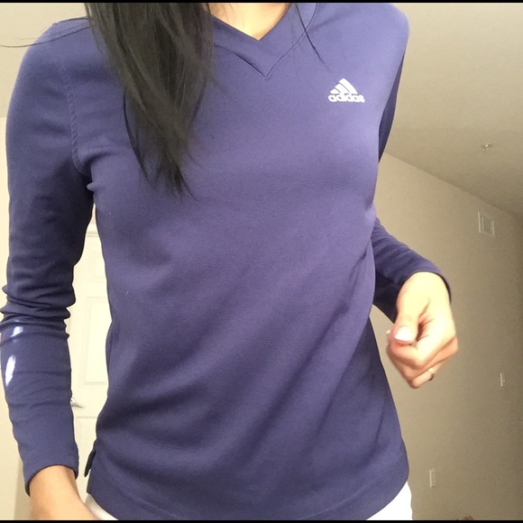 Adidas exercise shirt long sleeve S