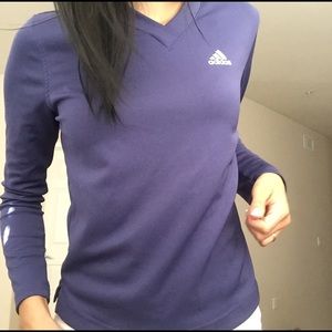 Adidas exercise shirt long sleeve S
