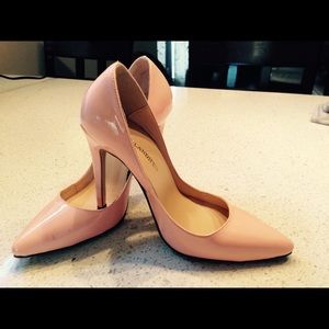 Pink heels