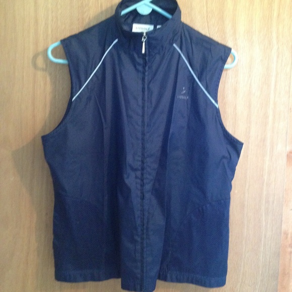 Blue golf vest