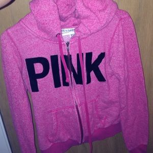 Victoria secret PINK zip up hoodie