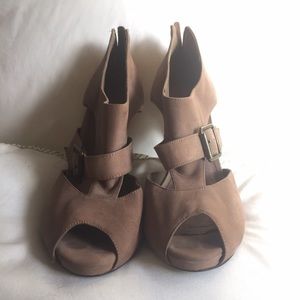 ALDO suede heels