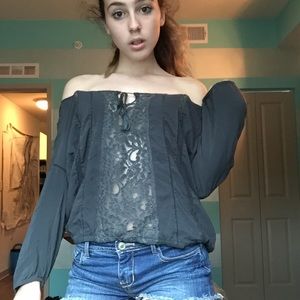 Aeropostale peasant top