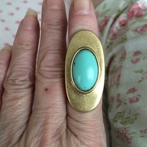 Lucky Brand Ring Turquoise