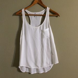 White tank top