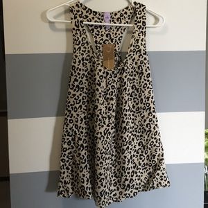 Leopard Dress Top