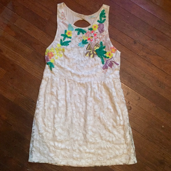 Kimchi and Blue UO lace dress with appliqués sizeL